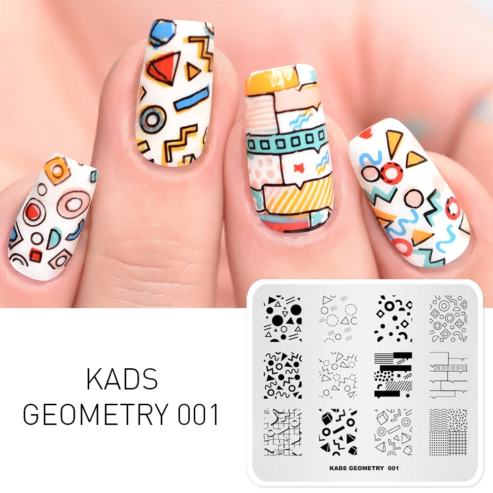 KADS Nature Geometry ZOO design Nail Printer Nail Art Stamping Plates Manicure polish Stamping Template Image Plates
KADS Nature Geometry ZOO design Nail Printer Nail Art Stamping Plates Manicure polish Stamping Template Image Plates