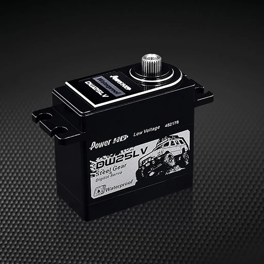 Power HD DW-25LV 25Kg High-Speed Voltage Metal Gear Servo Waterproof for 1/10 RC
Power HD DW-25LV 25Kg High-Speed Voltage Metal Gear Servo Waterproof for 1/10 RC