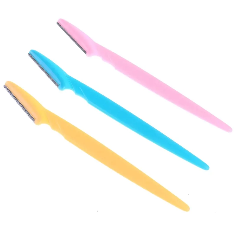 3pcs Eyebrow Razor, Facial Hair Remover Eyebrow Trimmer, Sharp Mini Makeup Knife Shaper Shaver For Women
3pcs Eyebrow Razor, Facial Hair Remover Eyebrow Trimmer, Sharp Mini Makeup Knife Shaper Shaver For Women