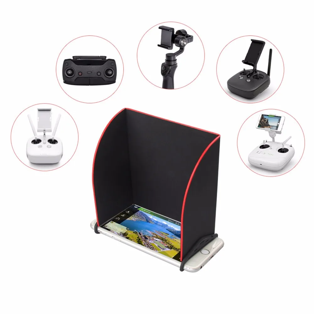 XBERSTAR Monitor Sunshade HOOD For i pad Samsung iphone foldable Tablet Hood For DJI Spark/Mavic Pro/Phantom 3/4 Drone Accessory
XBERSTAR Monitor Sunshade HOOD For i pad Samsung iphone foldable Tablet Hood For DJI Spark/Mavic Pro/Phantom 3/4 Drone Accessory