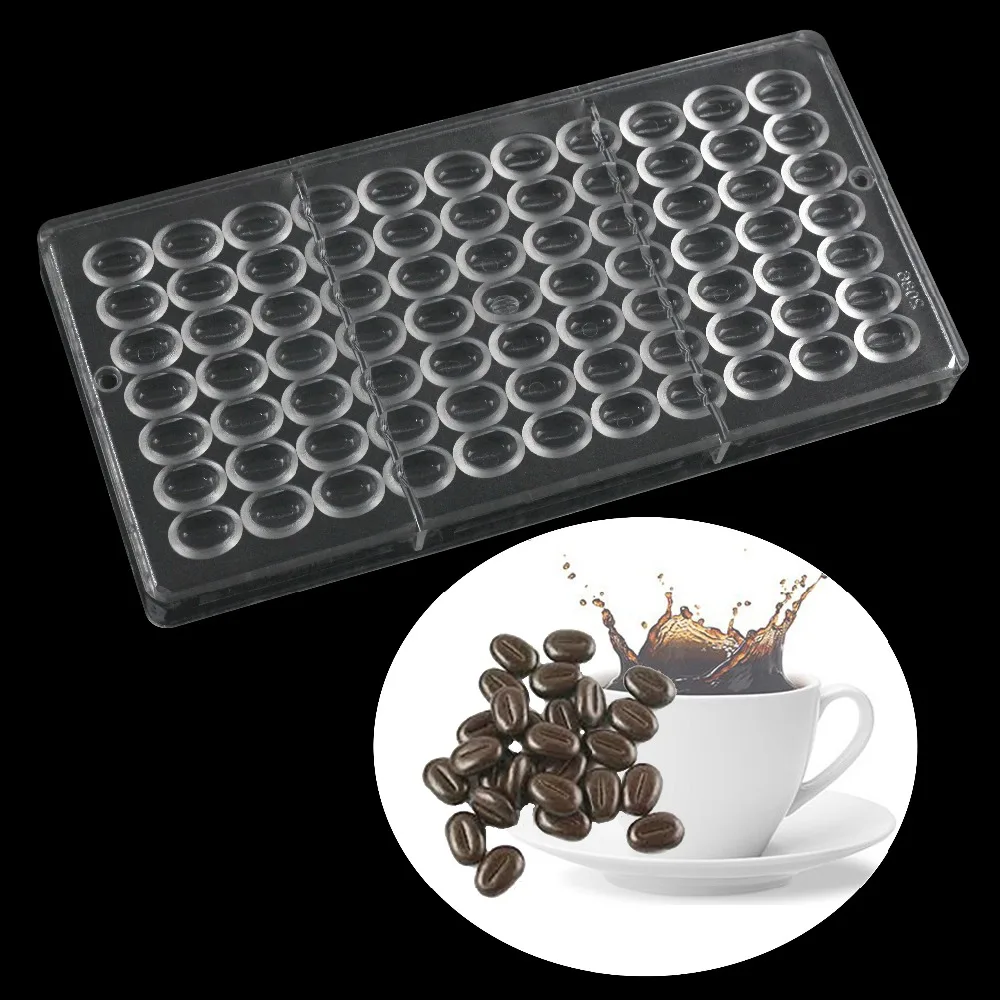 Coffee beans shape Polycarbonate chocolate mold,pastry tools kitchen baking mold accessories cake decorating tools
Coffee beans shape Polycarbonate chocolate mold,pastry tools kitchen baking mold accessories cake decorating tools