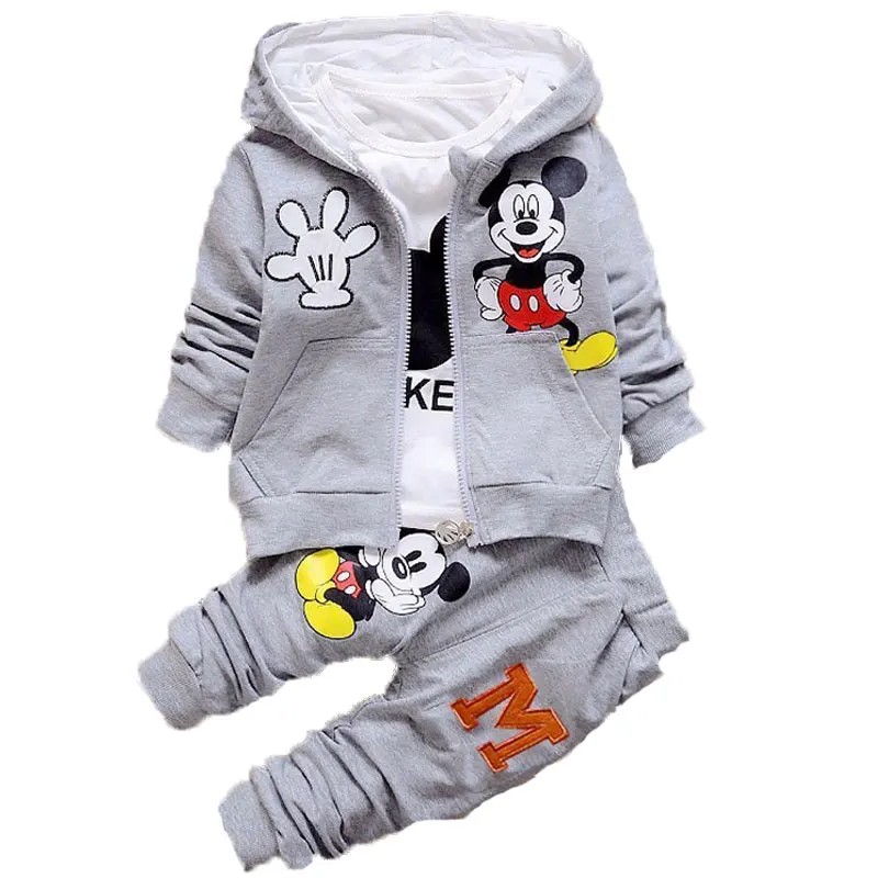Mickey Autumn Children Boys Minnie School Clothes Suits Baby Boys Hoodies Jacket Girls Pants Sport Kids Clothes Three Piece Sets
Mickey Autumn Children Boys Minnie School Clothes Suits Baby Boys Hoodies Jacket Girls Pants Sport Kids Clothes Three Piece Sets
