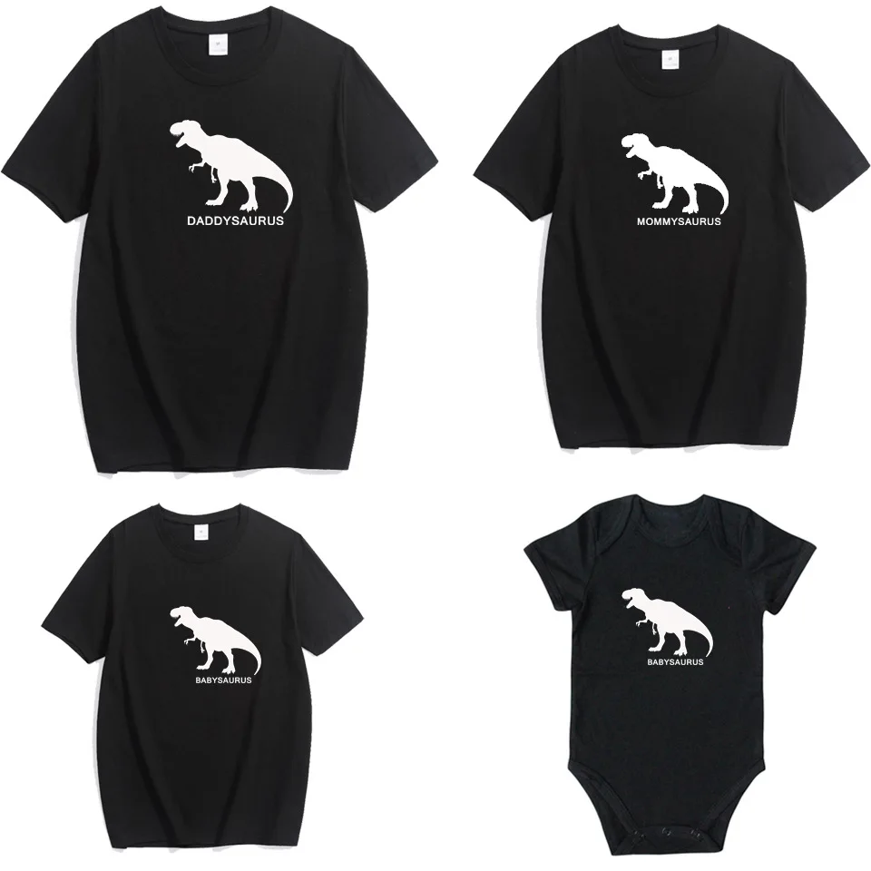 Dinosaur Family Matching Tshirt Clothes Mother Daughter Father Son T-shirts Outfits Mommy and Me Mom Girls Boys Cotton Tops Look
Dinosaur Family Matching Tshirt Clothes Mother Daughter Father Son T-shirts Outfits Mommy and Me Mom Girls Boys Cotton Tops Look