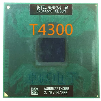 T4300 Intel Pentium CPU T4300 1M Cache, 2.1GHz, 800MHz FSB laptop processor free shipping
T4300 Intel Pentium CPU T4300 1M Cache, 2.1GHz, 800MHz FSB laptop processor free shipping