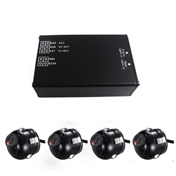 new 4PCS Rear View Back UP Cameras For Rear Left Right Front 360 View Car Camera Control Box
new 4PCS Rear View Back UP Cameras For Rear Left Right Front 360 View Car Camera Control Box