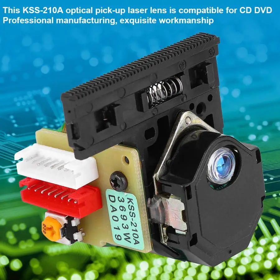 KSS-210A Electronic Components Laser Lens Optical Pickup for DVD CD Replacement Parts Optical Laser Lens
KSS-210A Electronic Components Laser Lens Optical Pickup for DVD CD Replacement Parts Optical Laser Lens