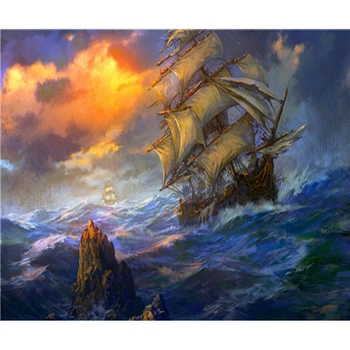 YIKEE decorative canvas oil painting by numbers,paint by number kits for adults storm
YIKEE decorative canvas oil painting by numbers,paint by number kits for adults storm