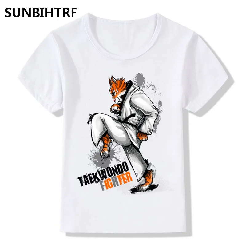 Big Boy and Girl Taekwondo Tiger Design T-shirts Children Short Sleeve Tops Tees Baby T shirt Summer Casual Soft White Tee Shirt
Big Boy and Girl Taekwondo Tiger Design T-shirts Children Short Sleeve Tops Tees Baby T shirt Summer Casual Soft White Tee Shirt
