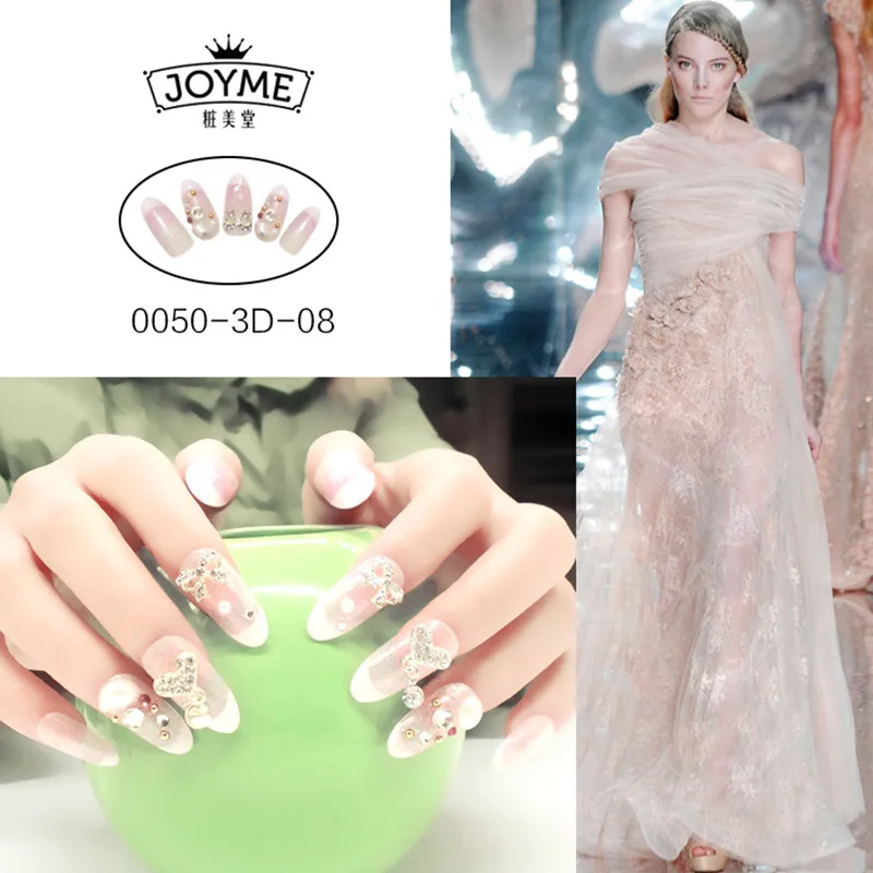 48set 17 Manicure finished a piece of 3D diamond thin Japanese false nail nail Manicure Manicure Patch Tool
48set 17 Manicure finished a piece of 3D diamond thin Japanese false nail nail Manicure Manicure Patch Tool