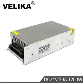 Single Output Switching Power Supply dc24v 50A 1200W Lighting Driver transformer for 3D Printer CNC CCTV Led Strip Lamp ligh
Single Output Switching Power Supply dc24v 50A 1200W Lighting Driver transformer for 3D Printer CNC CCTV Led Strip Lamp ligh