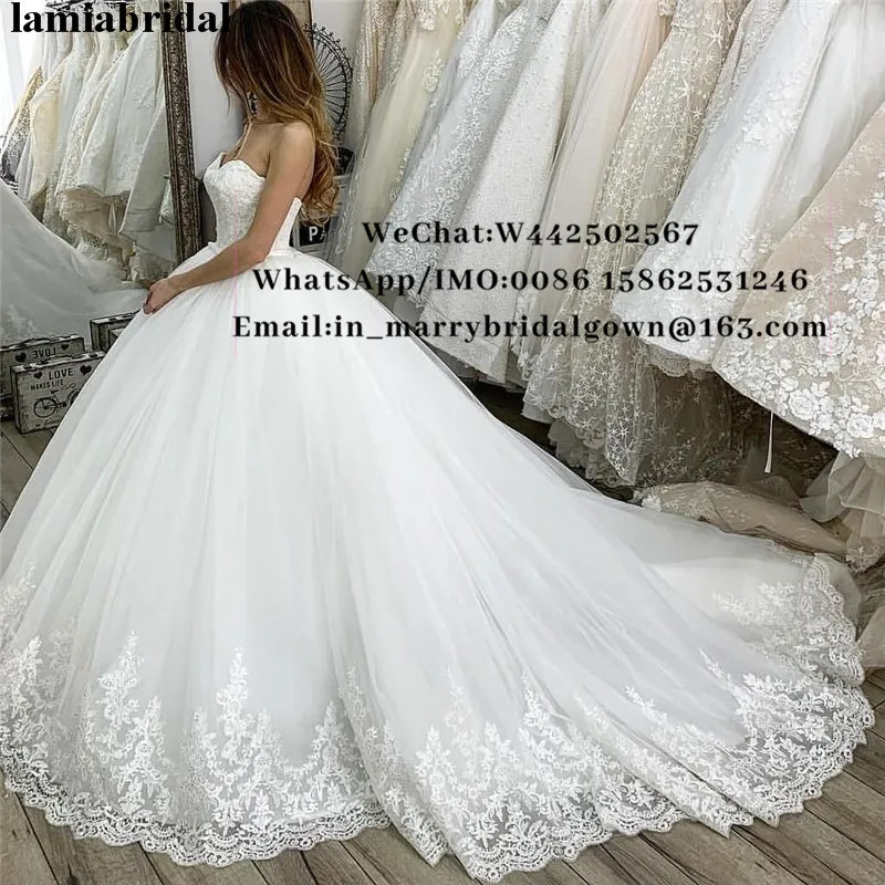 Princess Vintage Lace Ball Gown Wedding Dresses 2019 Corset Vintage Beaded White Tulle Bridal Gown Vestido De Novia Longo
Princess Vintage Lace Ball Gown Wedding Dresses 2019 Corset Vintage Beaded White Tulle Bridal Gown Vestido De Novia Longo