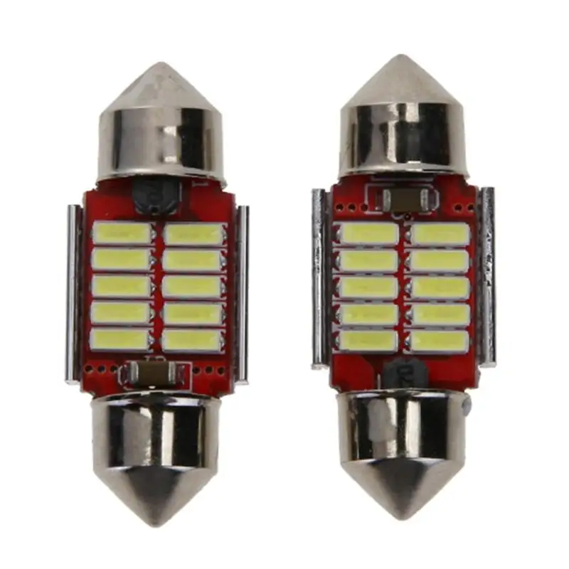 2pcs LED Car Reading Lights 4014 12SMD 12V White Auto Light-emitting Diode Number License Plate Light Bulbs 1.8W
2pcs LED Car Reading Lights 4014 12SMD 12V White Auto Light-emitting Diode Number License Plate Light Bulbs 1.8W
