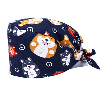 Shiba Inu Surgical Cap Scrub Hat for Women Men Veterinary Doctor Work Hat Adjustable Hospital OR Skull Hats Cotton Dental Caps
Shiba Inu Surgical Cap Scrub Hat for Women Men Veterinary Doctor Work Hat Adjustable Hospital OR Skull Hats Cotton Dental Caps