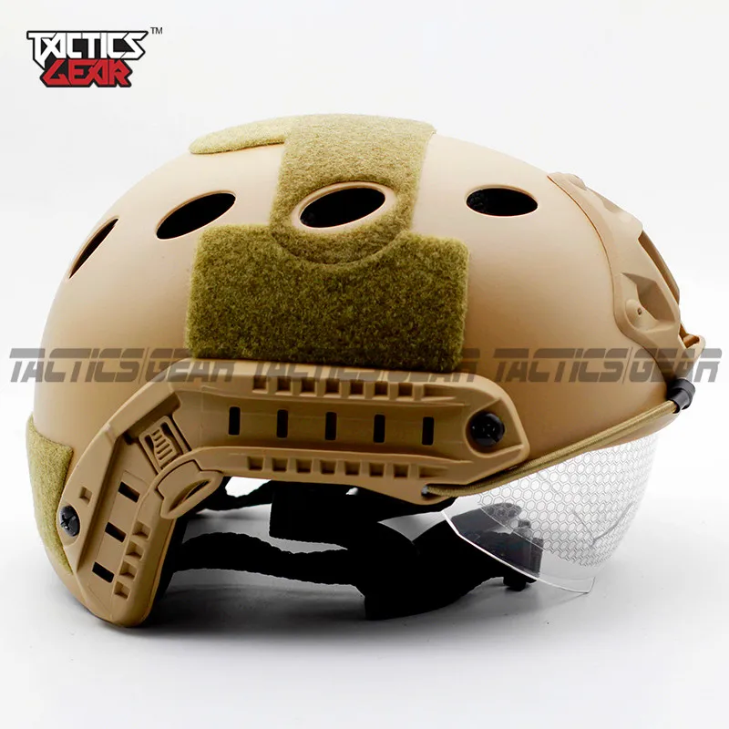 Outdoor CS Tactical Paintball Airsoft Helmet Quick Parachuting PJ Helmet BK/FG/DE Free Shipping
Outdoor CS Tactical Paintball Airsoft Helmet Quick Parachuting PJ Helmet BK/FG/DE Free Shipping