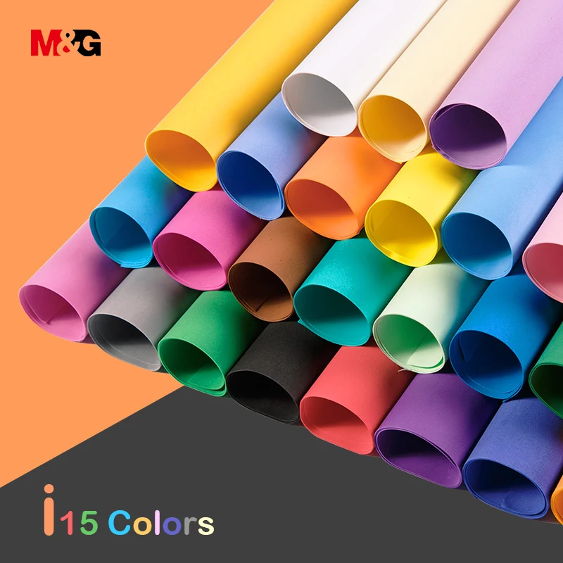 M&G Sponge paper colorful DIY foam paper sponge handmade paper wholesale large thick foam paper origami for school kids gifts
M&G Sponge paper colorful DIY foam paper sponge handmade paper wholesale large thick foam paper origami for school kids gifts