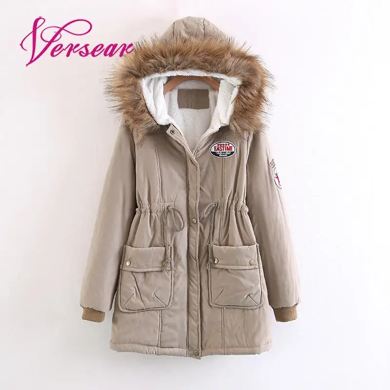 2019 Women Winter Coat Jacket Faux Fur Hooded Parka Coat Fashion Lady Drawstring Waist Pocket Applique Warm Long Coat Outerwear
2019 Women Winter Coat Jacket Faux Fur Hooded Parka Coat Fashion Lady Drawstring Waist Pocket Applique Warm Long Coat Outerwear
