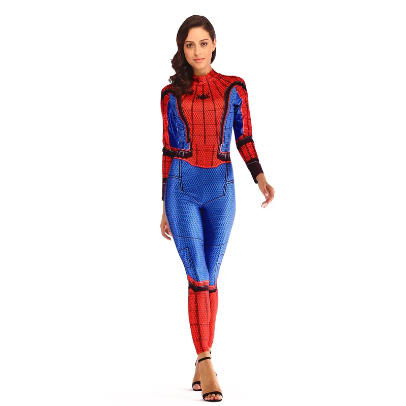 Sport Outfit Women Super Hero Costume Cosplay Women Spider-Man Costume Jumpsuit Costumes for Girl Bodysuit fitness set women
Sport Outfit Women Super Hero Costume Cosplay Women Spider-Man Costume Jumpsuit Costumes for Girl Bodysuit fitness set women