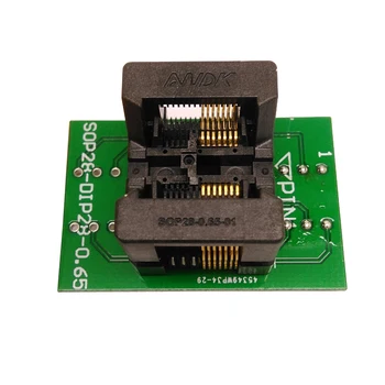 

SSOP14 TSSOP14 to DIP14 Programming Socket Pitch 0.65mm IC Body Width 4.4mm 173mil Test Socket Adapter Programmer