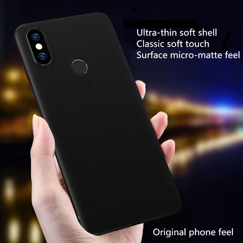 Solid color simple case for Xiaomi A2 lite mix max 3 8lite TPU soft silicone protective cover for Redmi 6 6A note 6 pro black
Solid color simple case for Xiaomi A2 lite mix max 3 8lite TPU soft silicone protective cover for Redmi 6 6A note 6 pro black