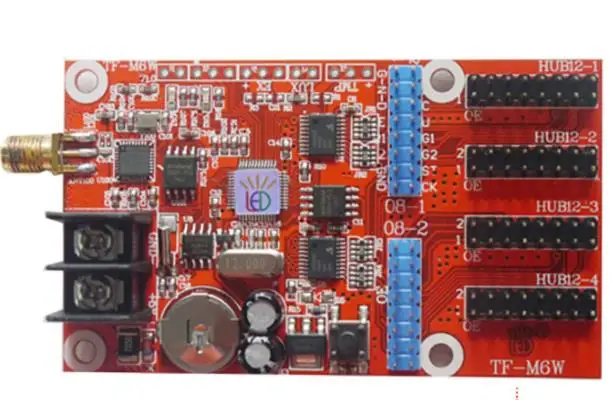TF-M6W(TF-WF-M)wifi wireless led controller card single&dual color led card supports 1024*32,512*64 dots
TF-M6W(TF-WF-M)wifi wireless led controller card single&dual color led card supports 1024*32,512*64 dots