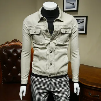 XM GeeKi Mens Fashion Lapel Motorcycle PU Leather Coat Male Short Slim Korean Youth Autumn Jacket White PU Jackets 365WTP002
XM GeeKi Mens Fashion Lapel Motorcycle PU Leather Coat Male Short Slim Korean Youth Autumn Jacket White PU Jackets 365WTP002