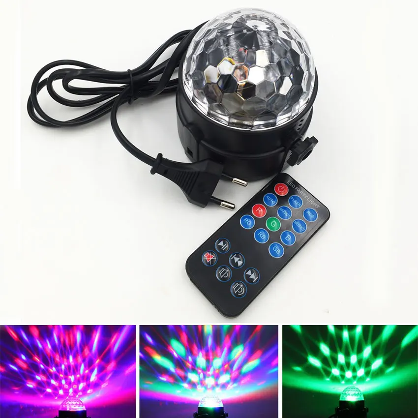 Big Promotion Remote Control Colorful Mini Stage Light RGB Effect Lighting LED Lamp for House Party DJ Bar US/ EU Plug 110V 220V
Big Promotion Remote Control Colorful Mini Stage Light RGB Effect Lighting LED Lamp for House Party DJ Bar US/ EU Plug 110V 220V