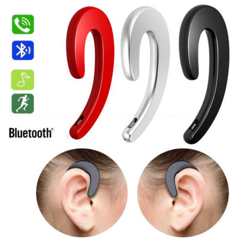 Y-12 Wireless Bluetooth Sport Earphone Bone Senor Ear-Hook No Ear plug No Pain Headphone with Mic For iPhone Android
Y-12 Wireless Bluetooth Sport Earphone Bone Senor Ear-Hook No Ear plug No Pain Headphone with Mic For iPhone Android