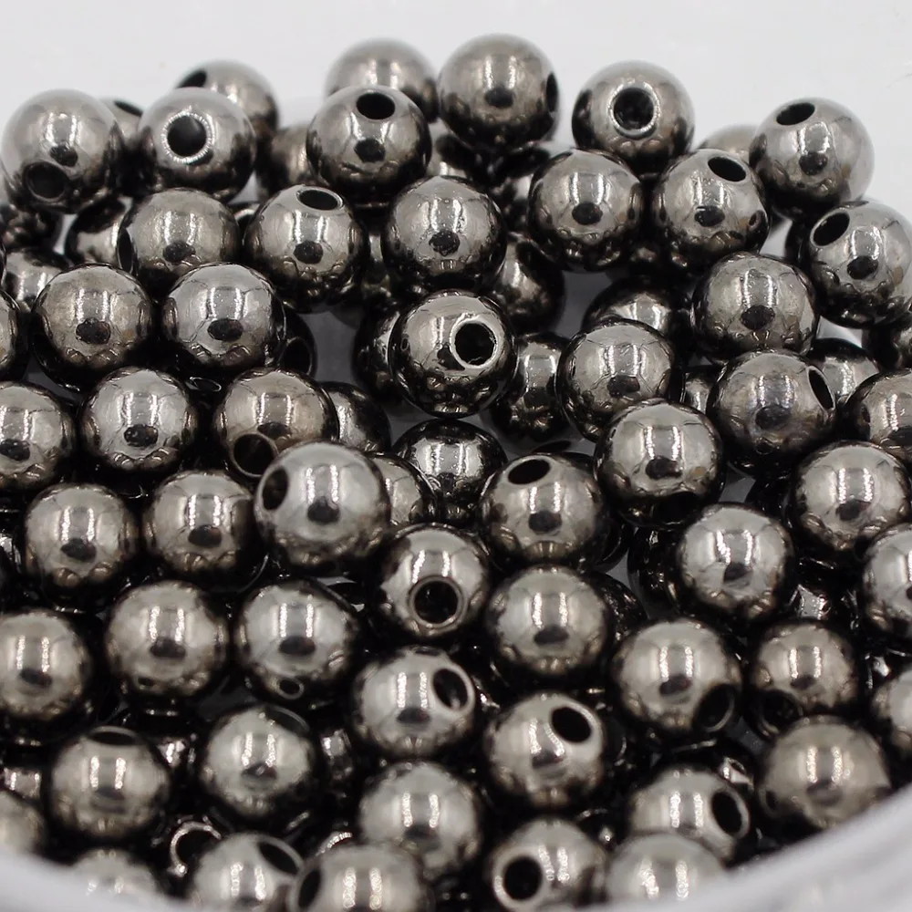 New Color Pick Size 4.6.8.10mm ABS Black Silver Color Imitation Pearl Beads Round Loose Beads Fit DIY Bracelet Making
New Color Pick Size 4.6.8.10mm ABS Black Silver Color Imitation Pearl Beads Round Loose Beads Fit DIY Bracelet Making