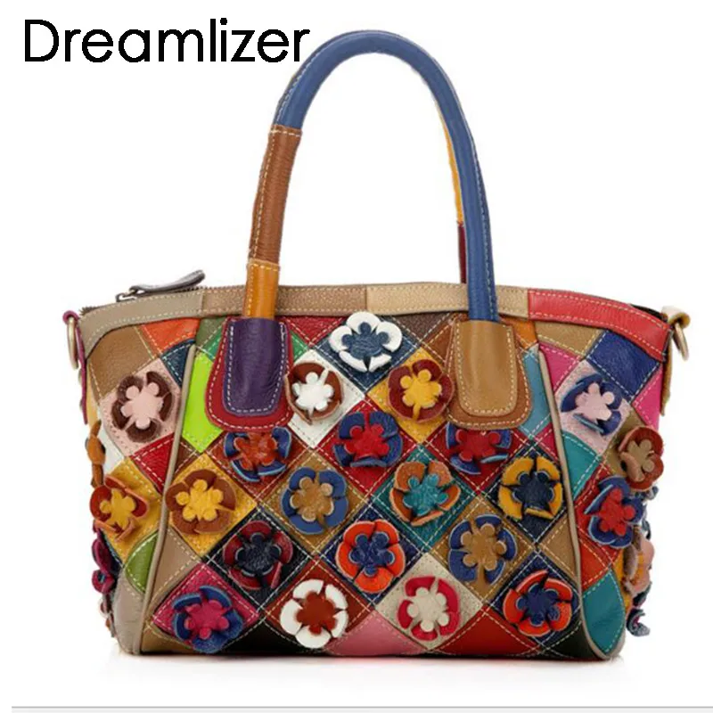 Random Color Flowers Real Genuine Leather Handbags Women High Quality Leather Female Messenger Bag Bolsa Feminina Shoulder Bags
Random Color Flowers Real Genuine Leather Handbags Women High Quality Leather Female Messenger Bag Bolsa Feminina Shoulder Bags