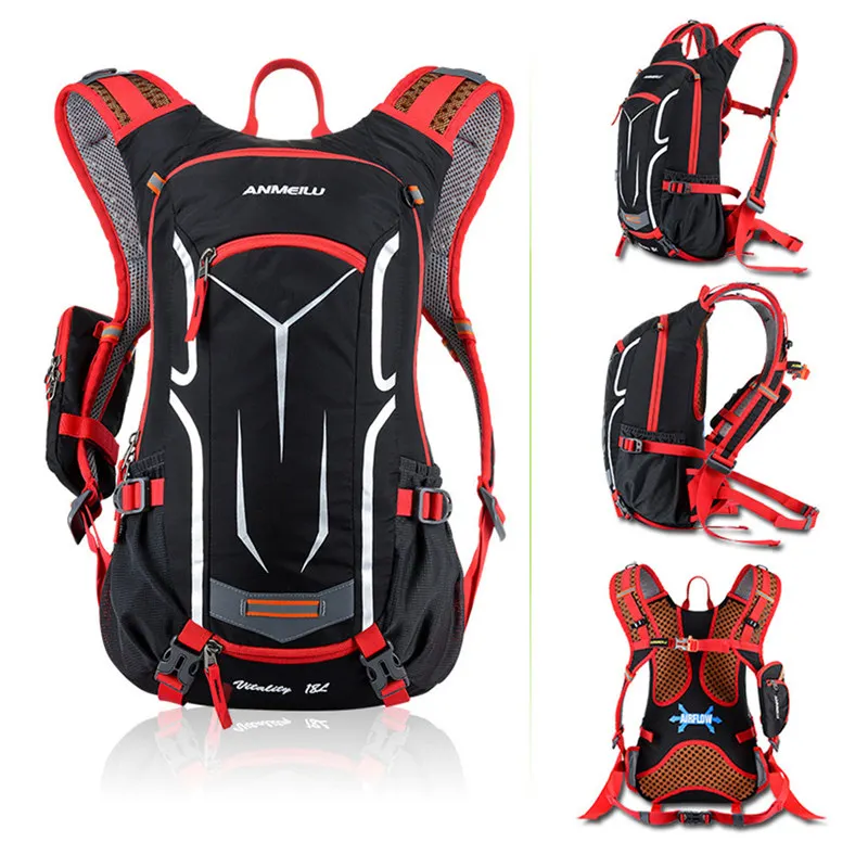 ANMEILU Ultralight Mountain Bike Bag Hydration Pack Water Backpack Cycling Bicycle Bike/Hiking Climbing Pouch + Rain Cover Set
ANMEILU Ultralight Mountain Bike Bag Hydration Pack Water Backpack Cycling Bicycle Bike/Hiking Climbing Pouch + Rain Cover Set