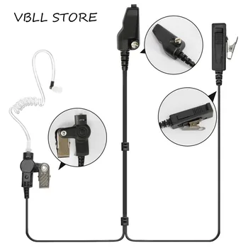 2-Wire Surveillance Earpiece for Kenwood NX200 NX300 NX210 NX410 NX411 TK2140 TK3140 TK2180 TK3180 Radio