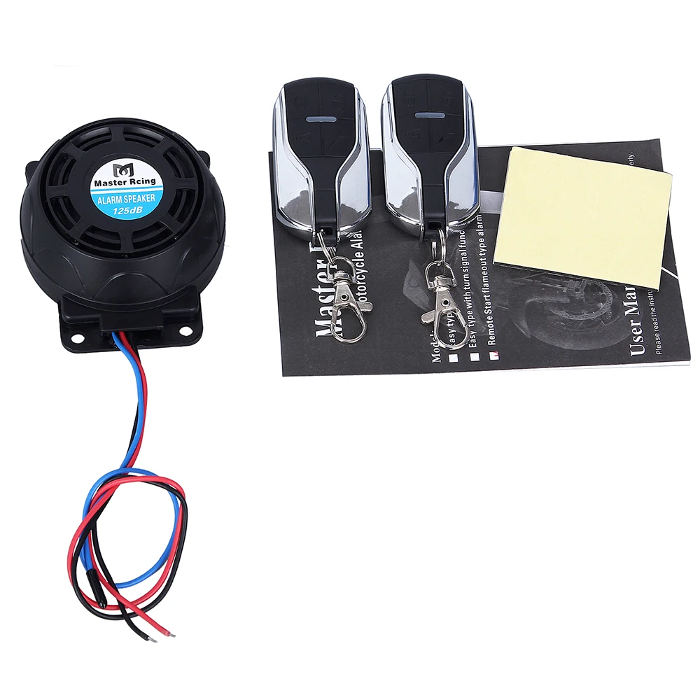 Remote Control Alarm Motorcycle Motorcycle Anti-Theft Security Alarm System Anti Theft Protection 125dB Motorcycle Alarm Speaker
Remote Control Alarm Motorcycle Motorcycle Anti-Theft Security Alarm System Anti Theft Protection 125dB Motorcycle Alarm Speaker