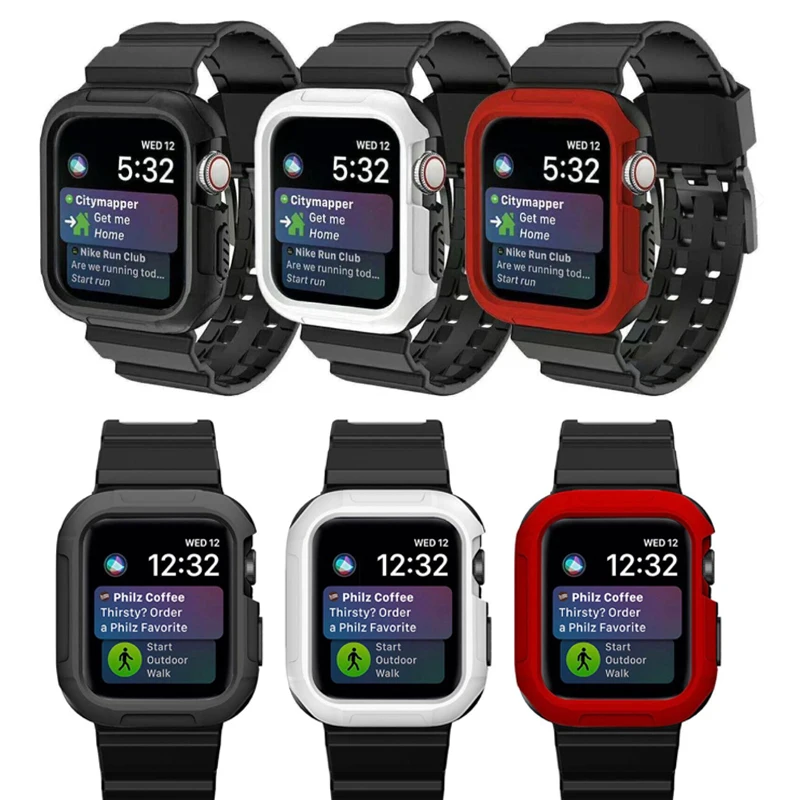 2 in 1 Silicone strap series 4 for apple watch band 44mm 40mm bracelet wristband For iwatch 4 straps
2 in 1 Silicone strap series 4 for apple watch band 44mm 40mm bracelet wristband For iwatch 4 straps