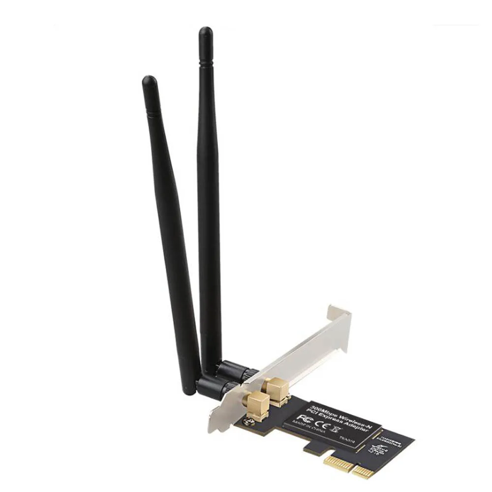 WI-FI PCI-E сетевая карта Беспроводной WI-FI приемник Адаптер 2,4 ГГц 300 Мбит/с PCI Express Ethernet lan Карта pcie для настольных компьютеров и ПК
WI-FI PCI-E сетевая карта Беспроводной WI-FI приемник Адаптер 2,4 ГГц 300 Мбит/с PCI Express Ethernet lan Карта pcie для настольных компьютеров и ПК