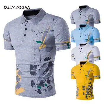 ZOGAA Men Polo Shirt Short Sleeve Casual Male Polos Shirts Print Slim Fit New Summer Man Clothes 2018
ZOGAA Men Polo Shirt Short Sleeve Casual Male Polos Shirts Print Slim Fit New Summer Man Clothes 2018