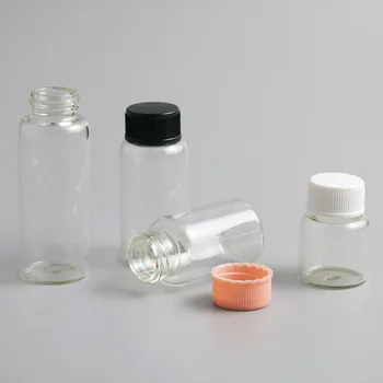 360 x 8ml 15ml 20ml 30ml Clear Glass Bottle With Screw Cap Orifice Reducer with Cap Essential Oil Sample Makeup Accessories
360 x 8ml 15ml 20ml 30ml Clear Glass Bottle With Screw Cap Orifice Reducer with Cap Essential Oil Sample Makeup Accessories
