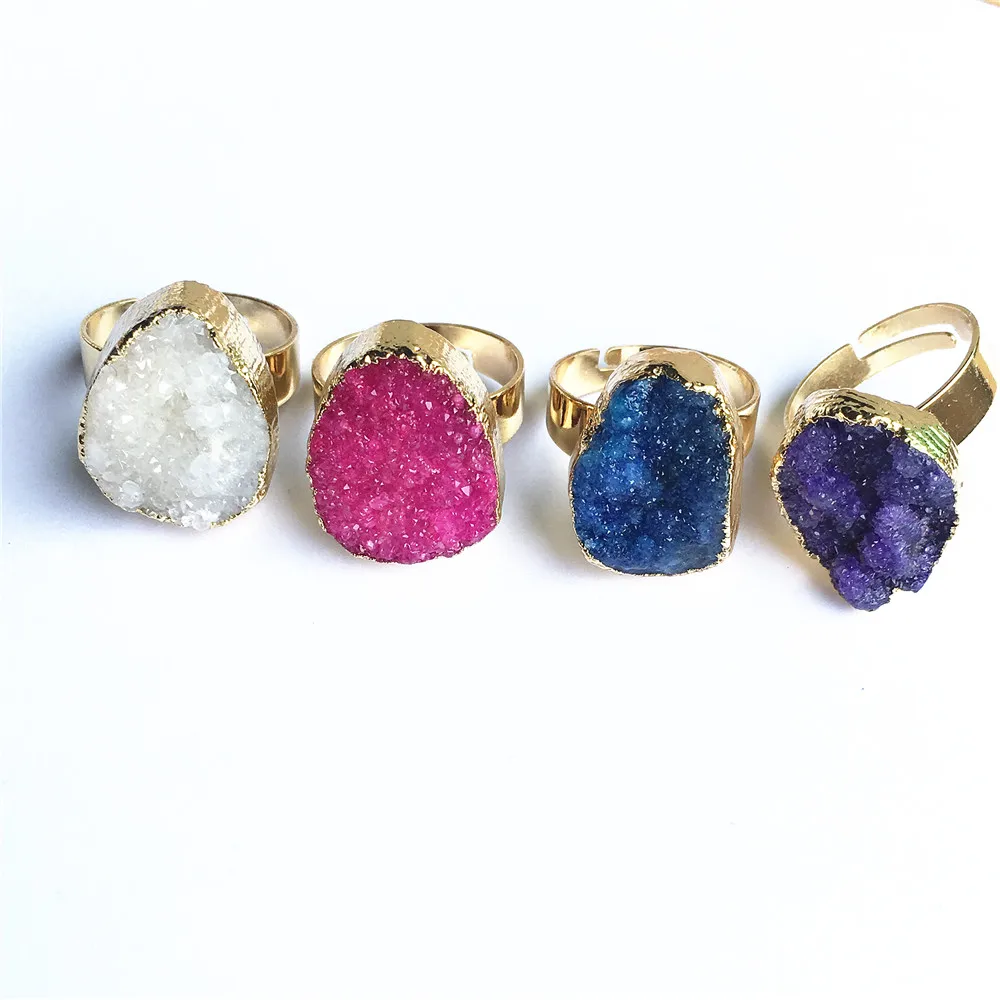 Gazelle-Hot-Mixed-Color-Crystal-Cluster-Natural-Stone-With-Gold-Face-Druzys-Rings-For-Women-Girls (3)