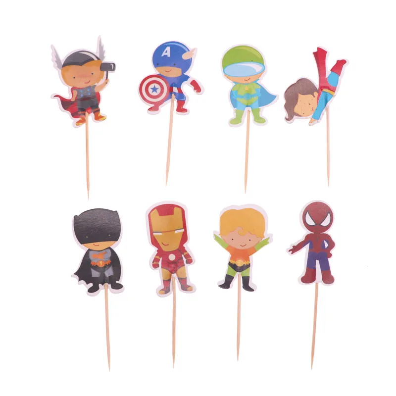 24pcs The Avengers Cupcake Topper Cake Decorating Tools Party Decoration Party Supplies Birthday Party Decorations Kids
24pcs The Avengers Cupcake Topper Cake Decorating Tools Party Decoration Party Supplies Birthday Party Decorations Kids