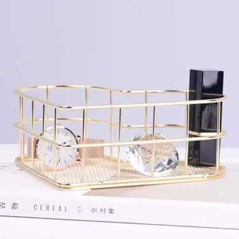 Nordic Iron Desktop Makeup storage basket Organizer Metal Mesh Heart Shaped Cosmetic Jewelry sundries Storage Basket box 1piece
Nordic Iron Desktop Makeup storage basket Organizer Metal Mesh Heart Shaped Cosmetic Jewelry sundries Storage Basket box 1piece