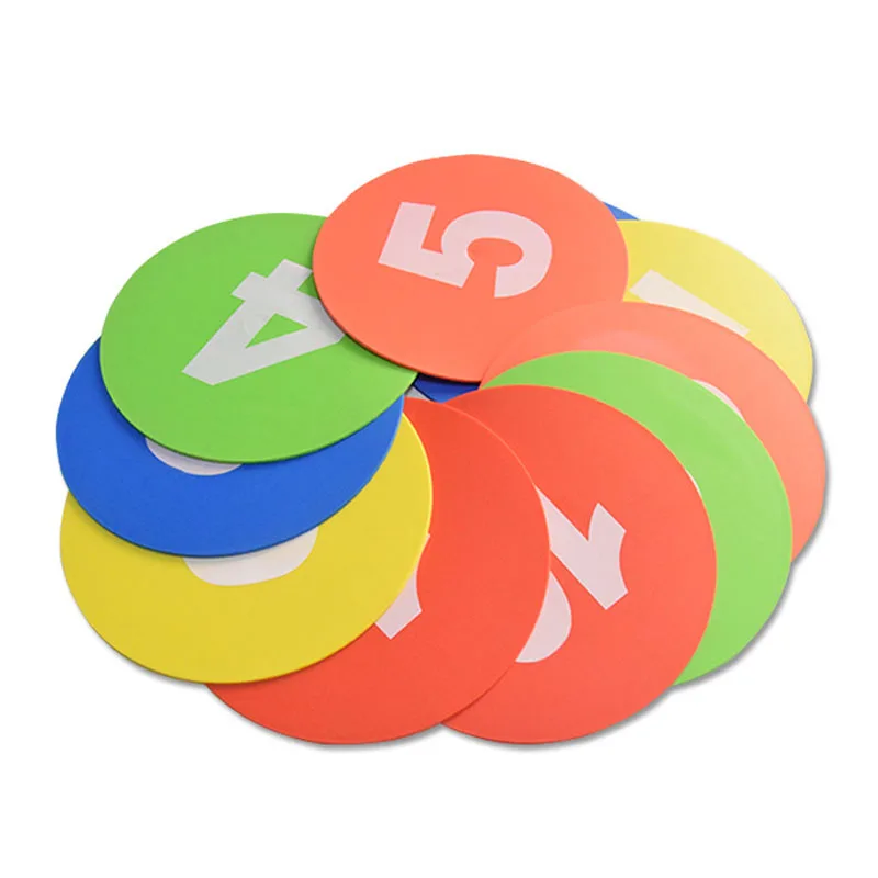 10pcs/set Football Disc Rugby Speed Training Cone Marker Outdoor Sport Skating Training Obstacles Football Mark Disc
10pcs/set Football Disc Rugby Speed Training Cone Marker Outdoor Sport Skating Training Obstacles Football Mark Disc