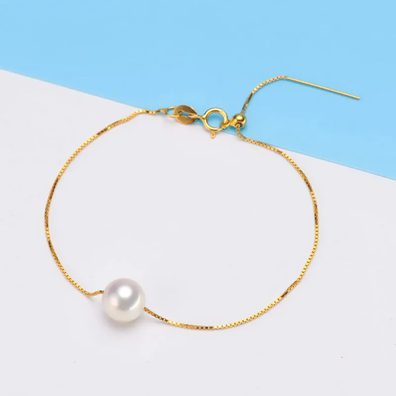 New Fashion 925 Sterling Silver Box Chain With Pearl Charm Bracelet Women Simulated Pearl Bracelet Jewelry for Women Lover Gift
New Fashion 925 Sterling Silver Box Chain With Pearl Charm Bracelet Women Simulated Pearl Bracelet Jewelry for Women Lover Gift