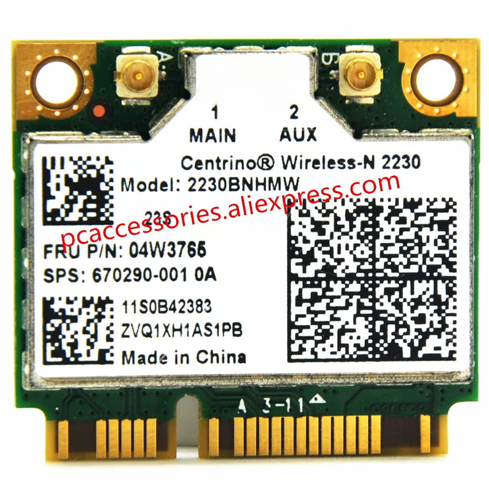 Для thinkpad IBM E430 E330 V490 Y400 Intel Centrino Wireless-N 2230 2230BNHMW Half Mini PCIe 300M Wifi Bluetooth 4 0 Wlan-карта |