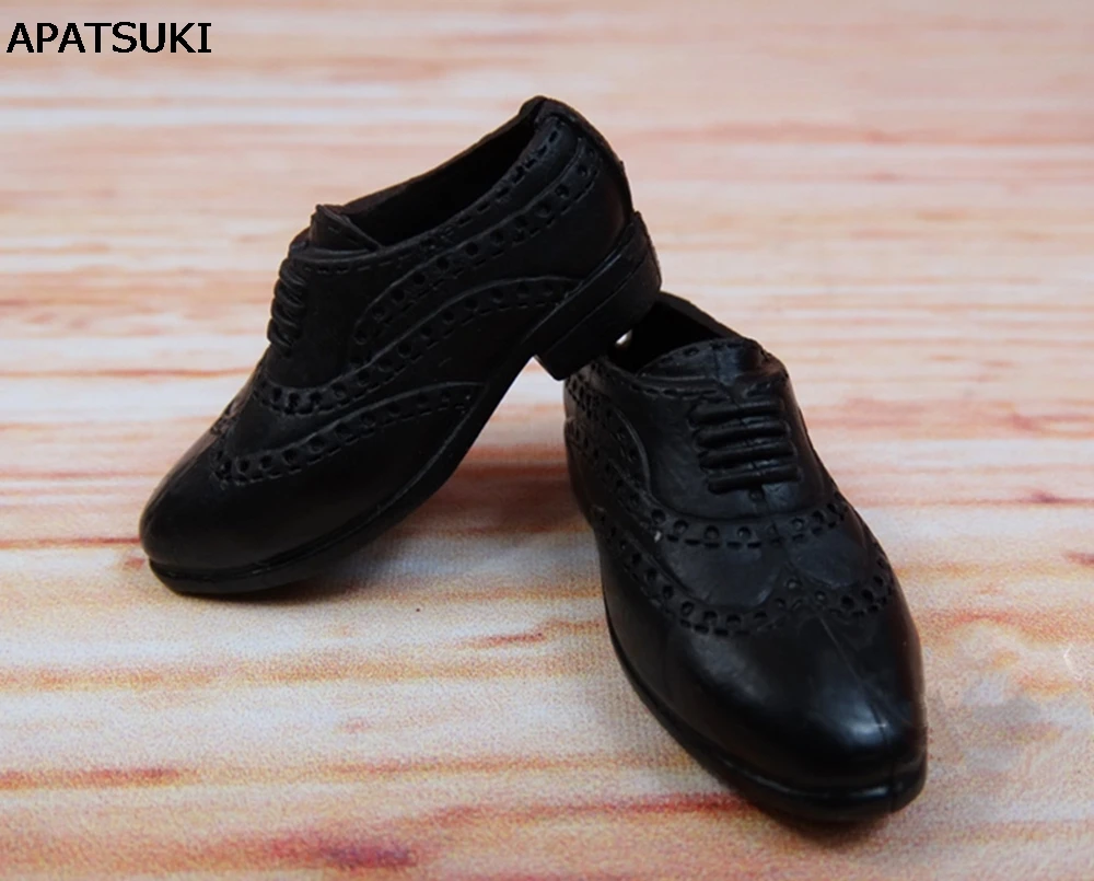 Фото Черные туфли для кукол официальная обувь Кена аксессуары деловая парень | Куклы (32885858865)