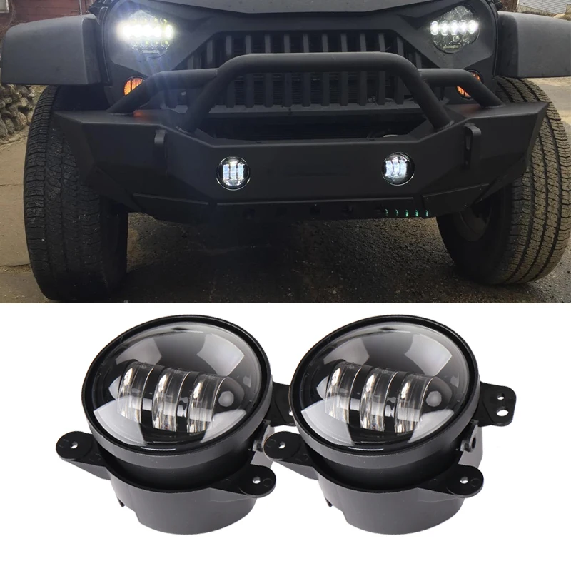 1Pair 30W Led 4" Inch White Round Led Fog Lights Lens Projector For Jeep Wrangler For Dodge Charger Journey Magnum PT Cruiser
1Pair 30W Led 4" Inch White Round Led Fog Lights Lens Projector For Jeep Wrangler For Dodge Charger Journey Magnum PT Cruiser
