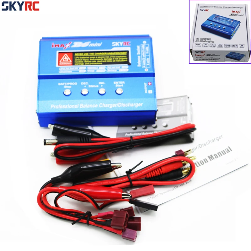 SKYRC IMAX B6 MINI 60W 5W Max Balance Charger Discharger 15V 6A Adapter For RC Helicopter 1-6S Lipo,1-15S NiMH/NiCd Battery
SKYRC IMAX B6 MINI 60W 5W Max Balance Charger Discharger 15V 6A Adapter For RC Helicopter 1-6S Lipo,1-15S NiMH/NiCd Battery