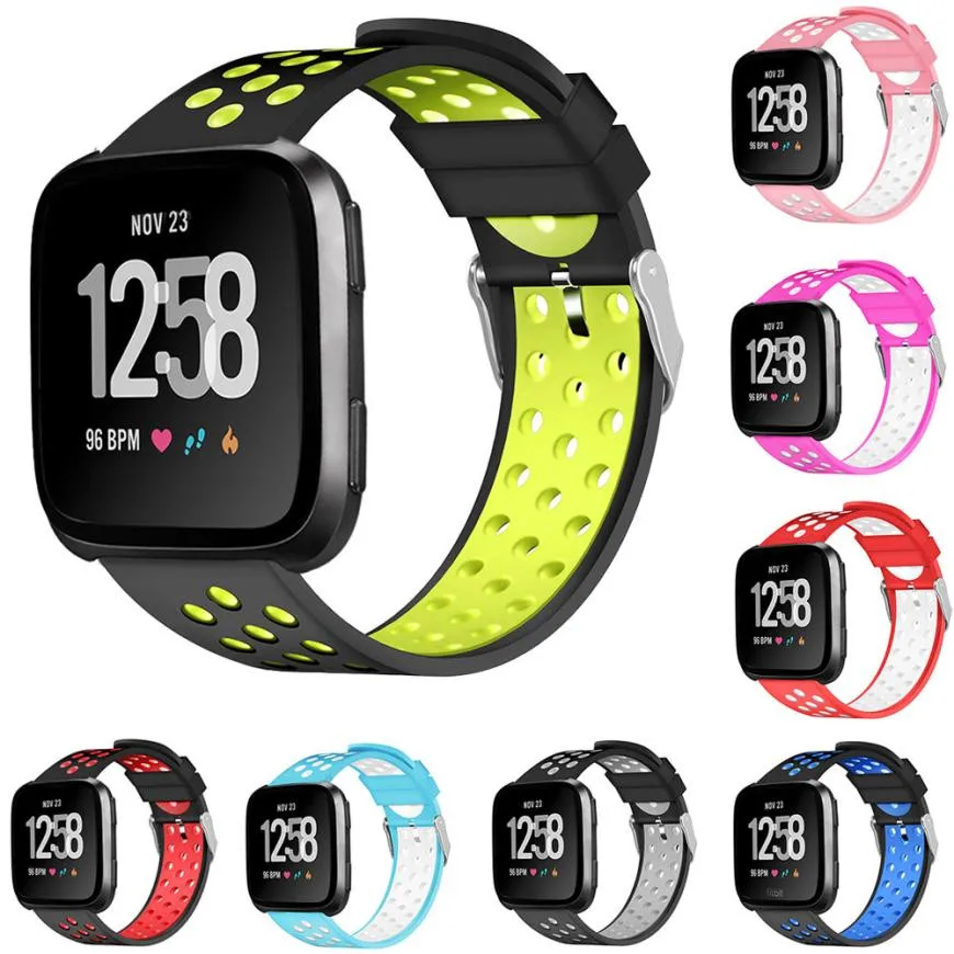 Replacement Sport Silicone Classic Band Strap Wristband For Fitbit Versa SmartWatch Sporting Goods Accessories
Replacement Sport Silicone Classic Band Strap Wristband For Fitbit Versa SmartWatch Sporting Goods Accessories