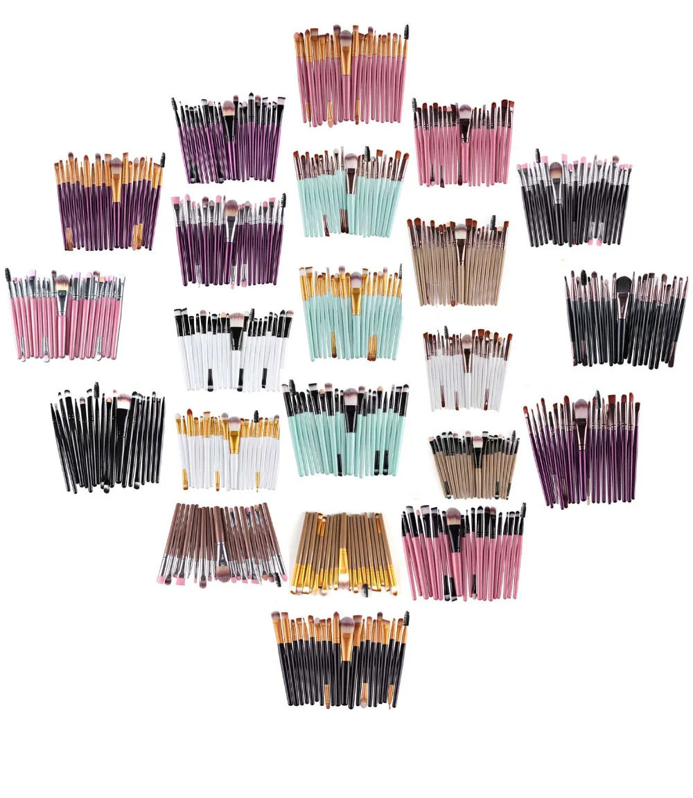 Pro 20Pcs/set Makeup Brush Sets Tools Cosmetic Brush Foundation Eyeshadow Eyeliner Lip Brush Make Up Tool Pincel Maquiagem
Pro 20Pcs/set Makeup Brush Sets Tools Cosmetic Brush Foundation Eyeshadow Eyeliner Lip Brush Make Up Tool Pincel Maquiagem