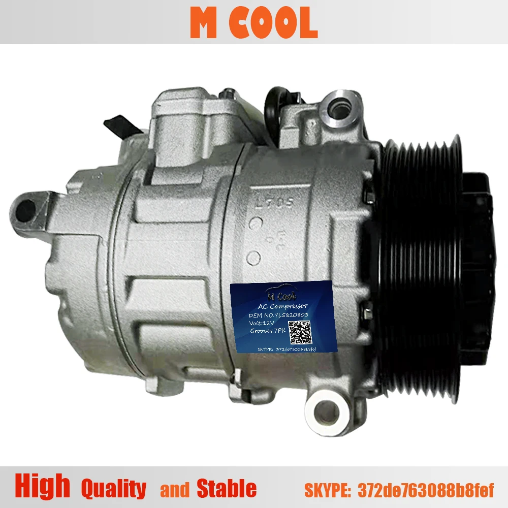 For 7SEU17C AC Compressor Porsche CAYENNE 955 957 2002- 7L5820803 7L5820803A 94812601100 94812601101 95812601400 447260-0630
For 7SEU17C AC Compressor Porsche CAYENNE 955 957 2002- 7L5820803 7L5820803A 94812601100 94812601101 95812601400 447260-0630