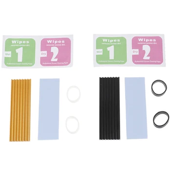 New 1set Pure Aluminum Cooling Heatsink Thermal Pad For N80 NVME M.2 NGFF 2280 PCI-E SSD
New 1set Pure Aluminum Cooling Heatsink Thermal Pad For N80 NVME M.2 NGFF 2280 PCI-E SSD