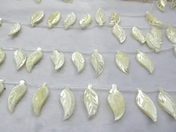 wholesale 2strands 15x30mm Genuine MOP Shell ,Pearl Shell beads ,leaf tree leaves polished shell pendant
wholesale 2strands 15x30mm Genuine MOP Shell ,Pearl Shell beads ,leaf tree leaves polished shell pendant